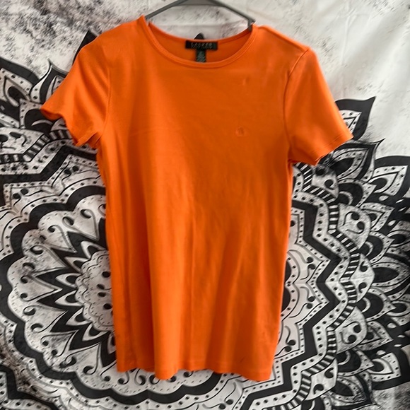 Orange Ralph Lauren shirt - Picture 1 of 2